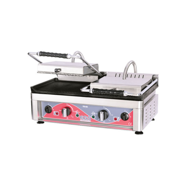 egs te02 analog-dijital kontrol panelli tost makinesi